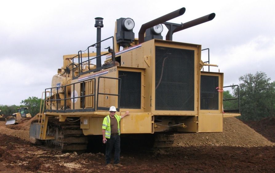 Самый большой в мире траншеекопатель Trencor 1860HD размером с дом