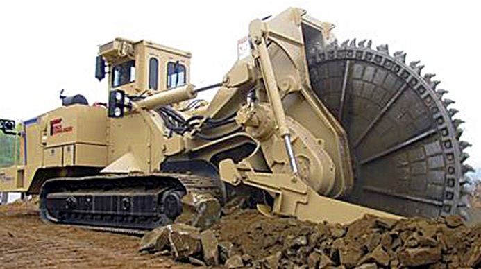 Траншеекопатель  Rocksaw RS 1100