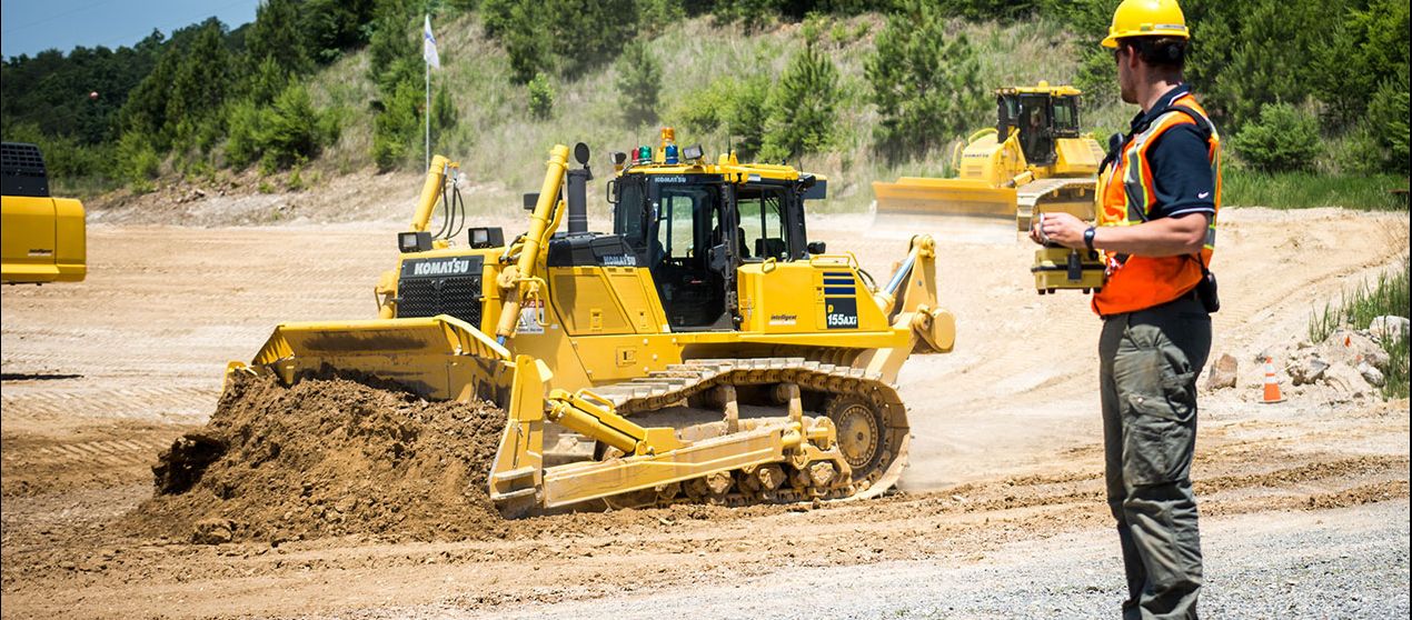 komatsu rc dozer